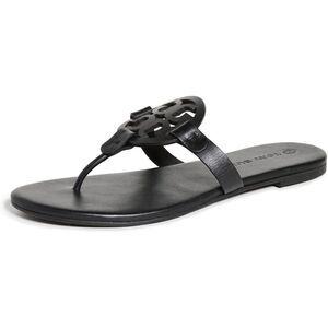Tory Burch Womens Miller Soft Sandals - Perfect Black